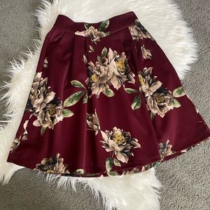 ‼️BLOWOUT SALE‼️5/$25 Floral long skirt